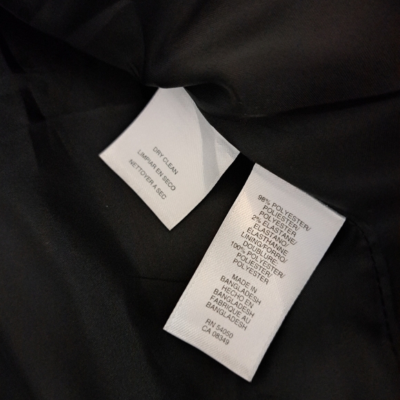 Vtg EVAN PICONE colorful open front blazer jacket lined cuffs M-L purples grey - Picture 7 of 7